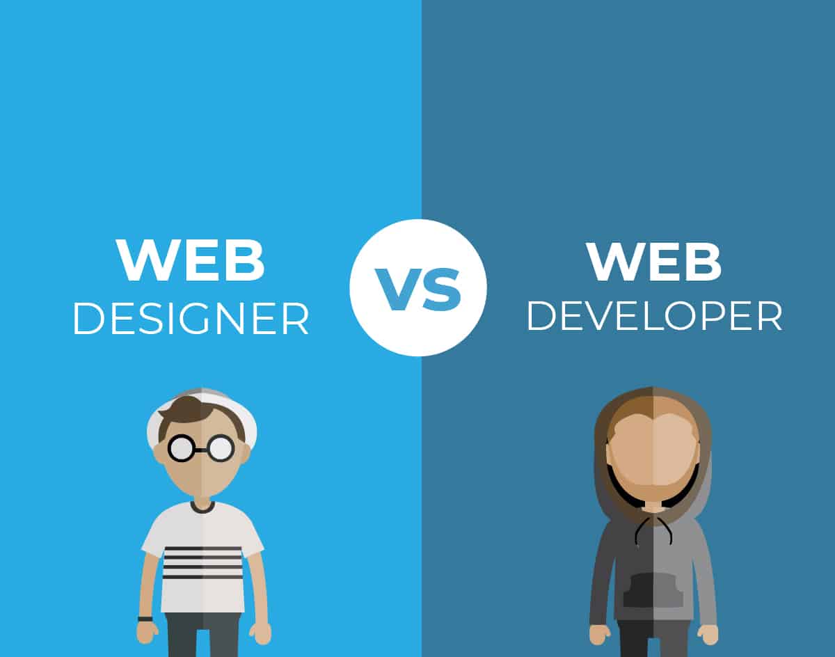 Difference between a web designer and a web developer