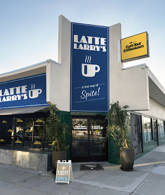 LATTE LARRY’S Pop Up for Curb Your Enthusiasm