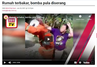 Bomba bukan sahaja memadam api, tapi...