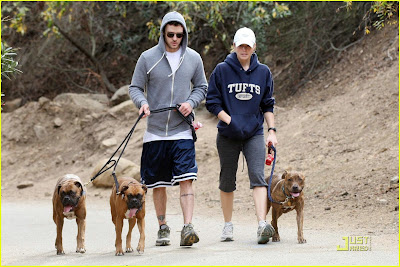 Jessica Biel and Justin Timberlake Puppy Pals