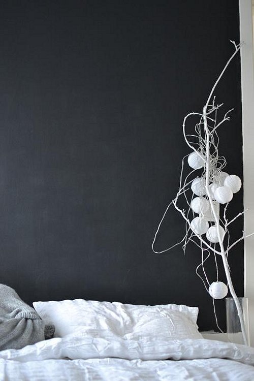 Vosgesparis: A Chalkboard wall in the bedroom