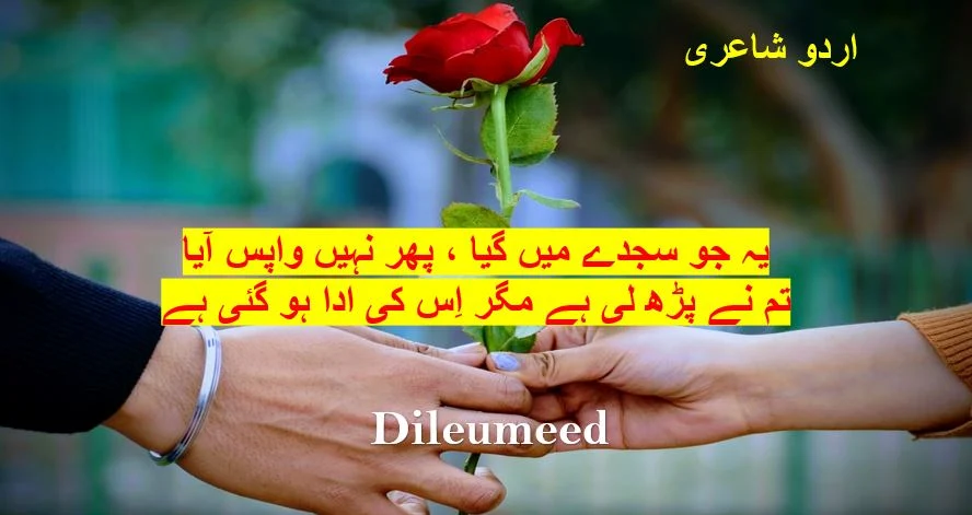 Dukh To Yeh Hay k Palat Kar Nahi Dekha Tu Ne Kesi Larki Thi,Tre Ishq Mien Kya Ho Gayi Hay,Ali zaryoun poetry,Ali zaryoun,Deep poetry,