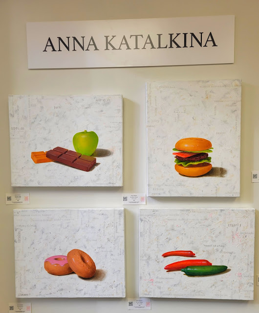 Anna Katalkina in room 5087 at Artomatic 2024
