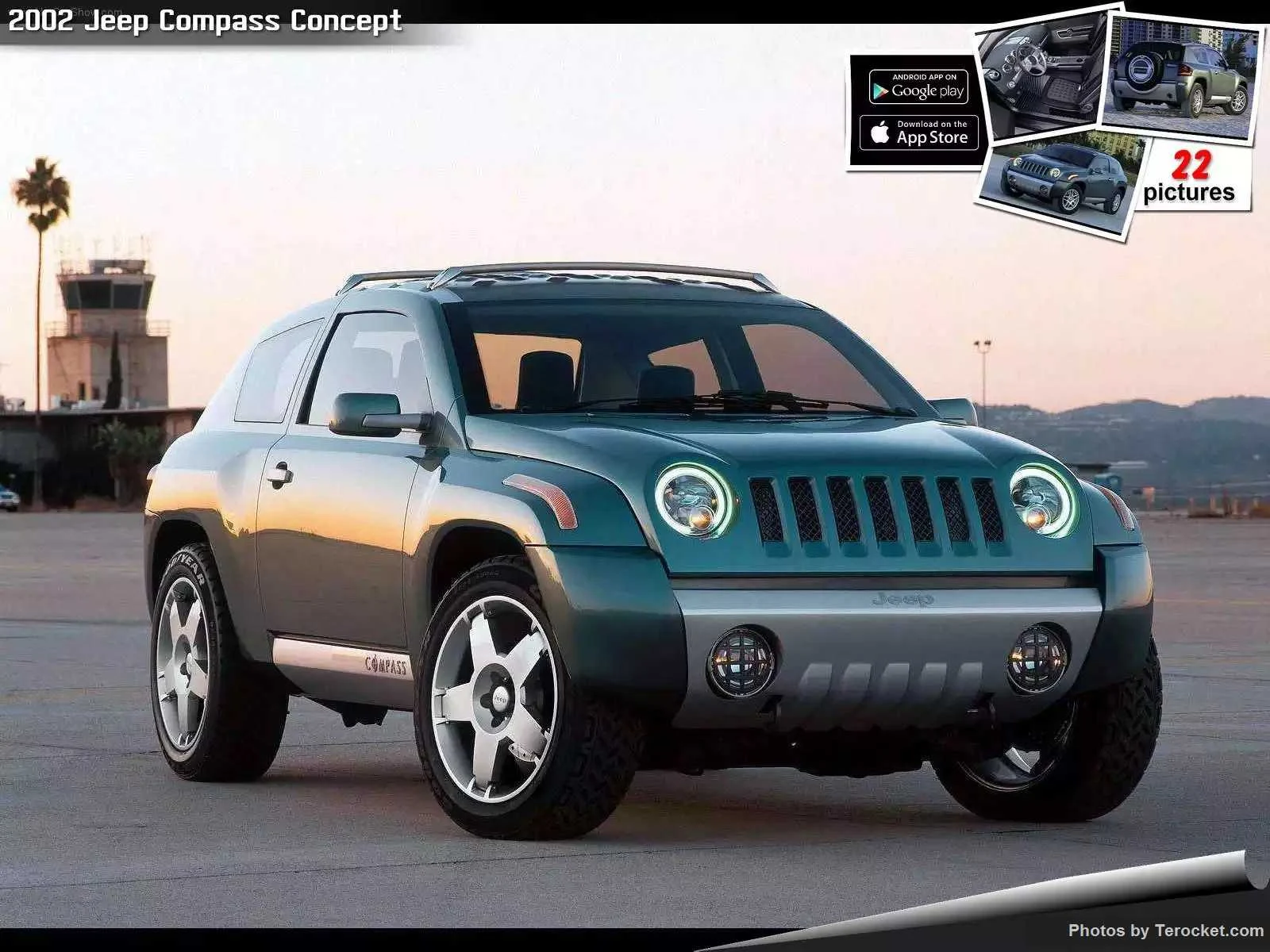 Hình ảnh xe ô tô Jeep Compass Concept 2002 & nội ngoại thất