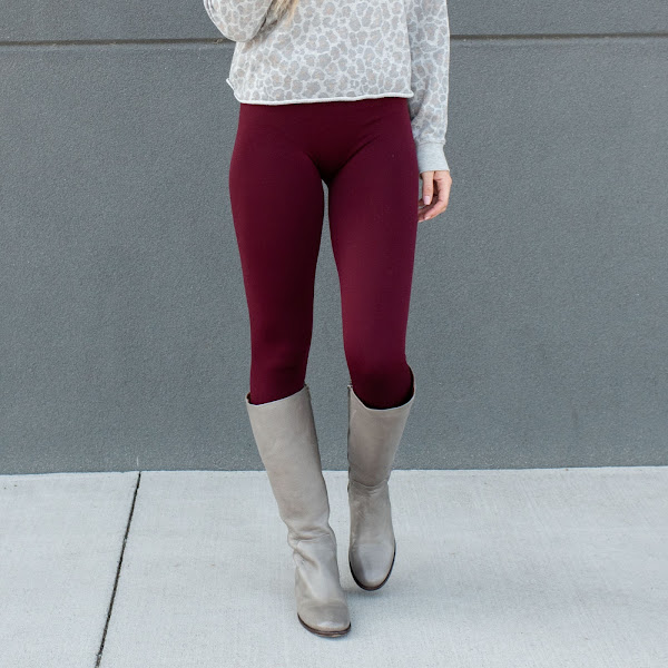 Image: Super Soft Fleece Lined Leggings