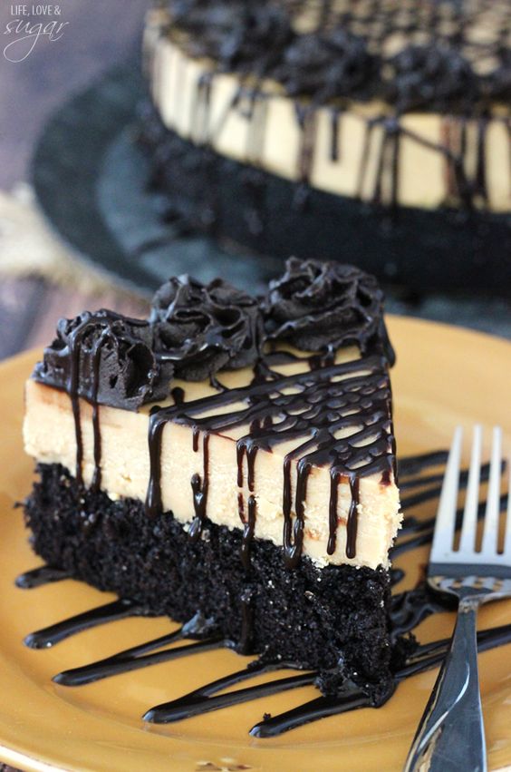 This Peanut Butter Truffle Chocolate Cake recipe is going to be your new PB & chocolate obsession with layers chocolate cake + peanut butter truffle!