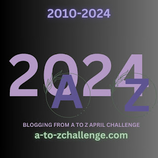 2024 A to Z Challenge Badge