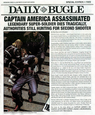 Blimey The Blog Of British Comics Captain America Dead Again For Now Blimey The Blog Of British Comics Captain America Dead Again For Now
