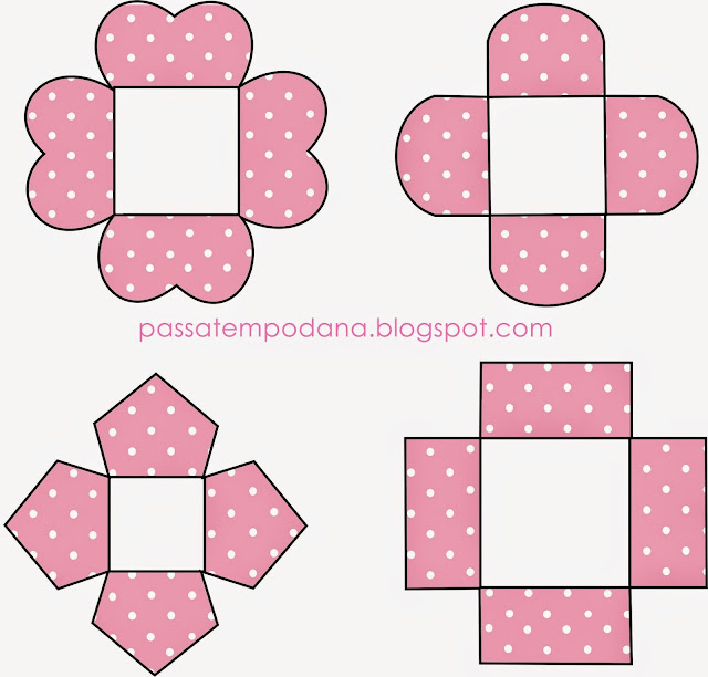 Dolls: Free Printable boxes.