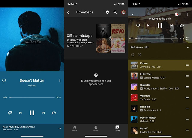 YOUTUBE FINALLY HAS A LEGITIMATE CHALLENGER FOR SPOTIFY AND APPLE MUSIC