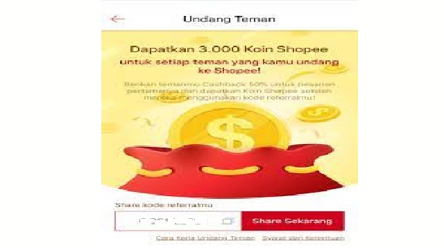 Cara Dapat Koin Gratis Di Shopee