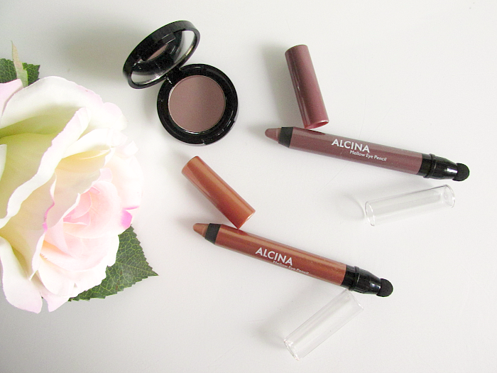 Review: ALCINA Mellow Eye Pencil Caramel & Macaroon , Splendid Eyeshadow Cacao - Herbst / Winter 2016 