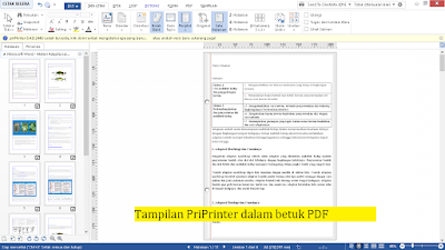Cara Mencetak Dokumen Seperti Buku (Booklet)