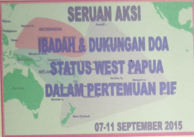 Besok, KNPB & PRD Ibadah Mendukung Doa Status West Papua Dalam Pertemuan PIF