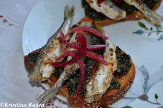 Vemdace gremolata sandwich