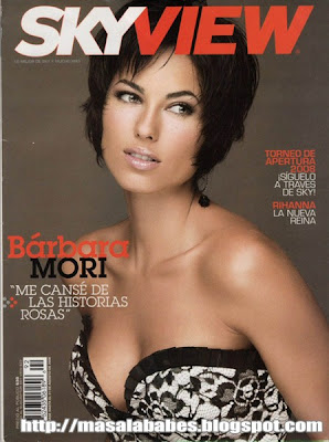 Barbara Mori Skyview Magazine Photoshoot