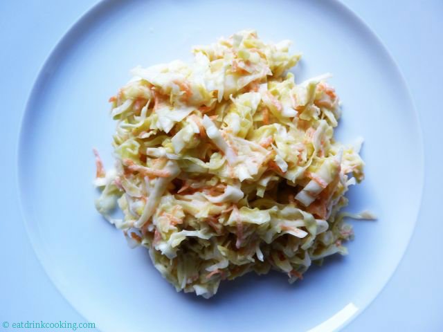 Krautsalat aus Spitzkohl oder Coleslaw