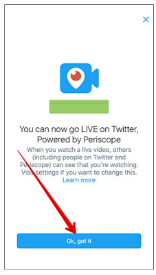 Cara Membuat Live Video Streaming dari Twitter di iPhone dan iPad