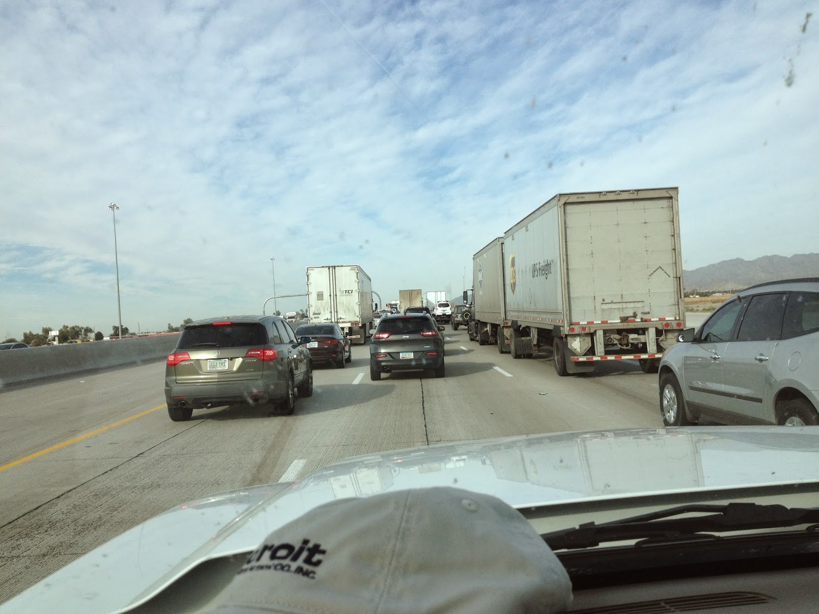 Traffic on I-10