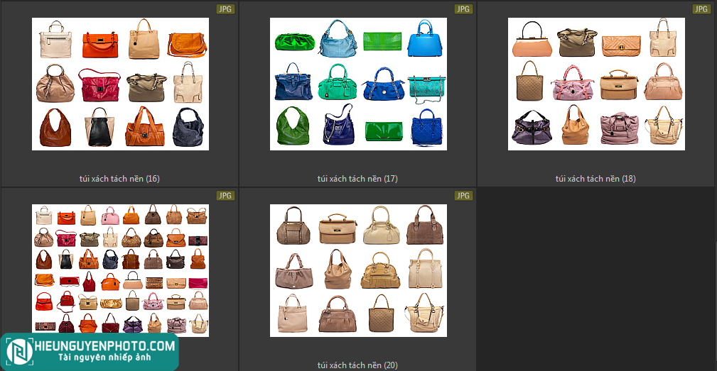 Chia sẻ túi xách tách nền chất lượng cao