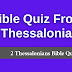 Bible Quiz on 2 Thessalonians (Multiple Choice Questions)