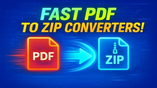 Powerful PDF to ZIP Converters for Fast