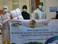 ACT Lampung Salurkan Bantuan APD Ke Rumah Sakit