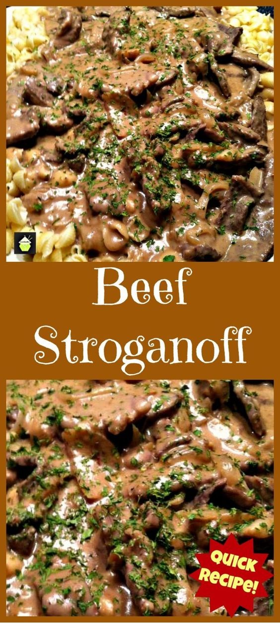 Beef Stroganoff