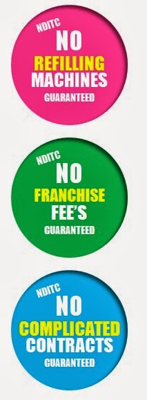No Refill Machines Required