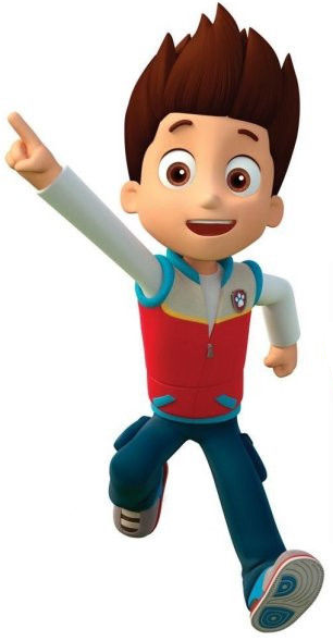 Imagen para imprimir gratis de Paw Patrol o Patrulla Canina de Ryder.