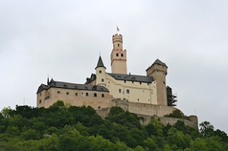 Marksberg Castle on the Rhine River