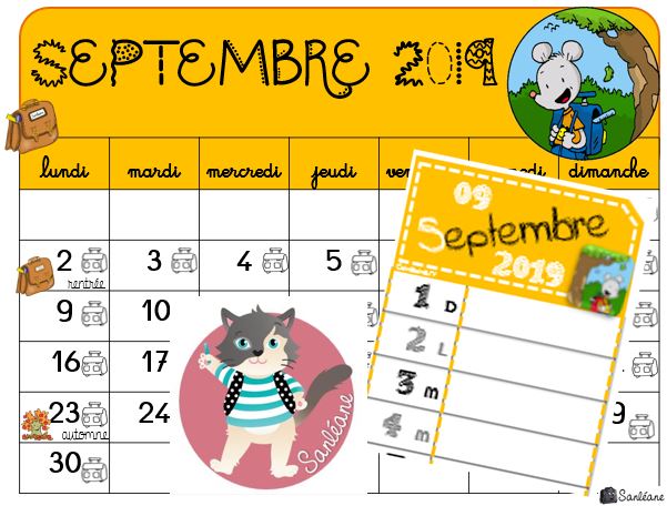La Classe De Sanleane Une Annee Avec Le Loup Qui Mais Aussi Calendrier Version Taoki Ludo Et Splat
