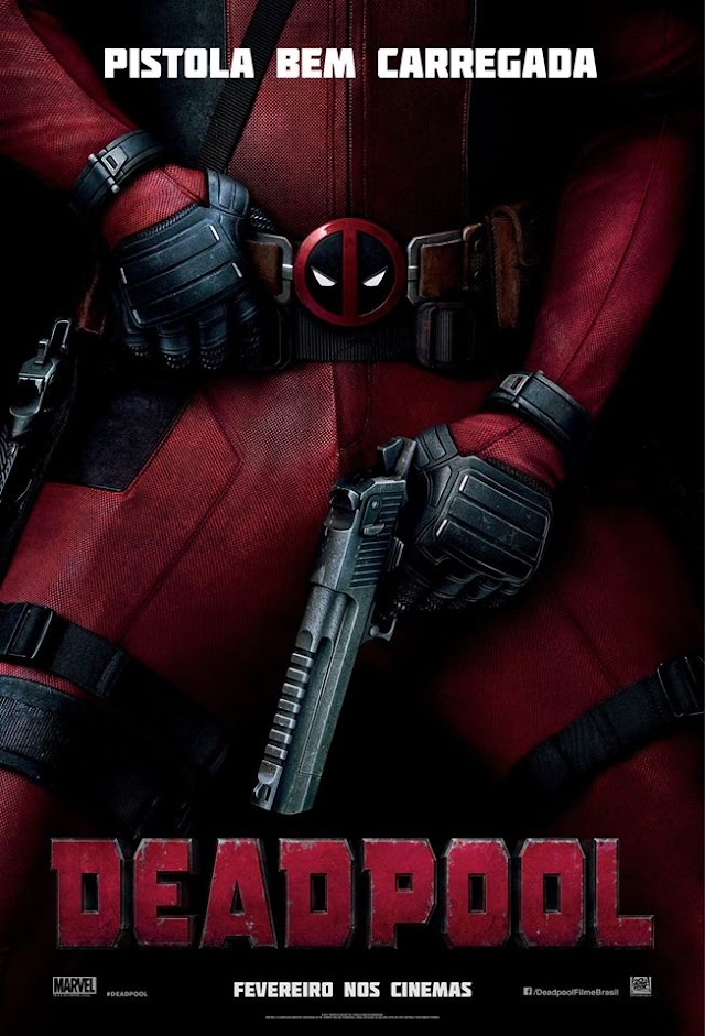 DEADPOOL | Cartaz "safadinho" é revelado pela 20th Century Fox.