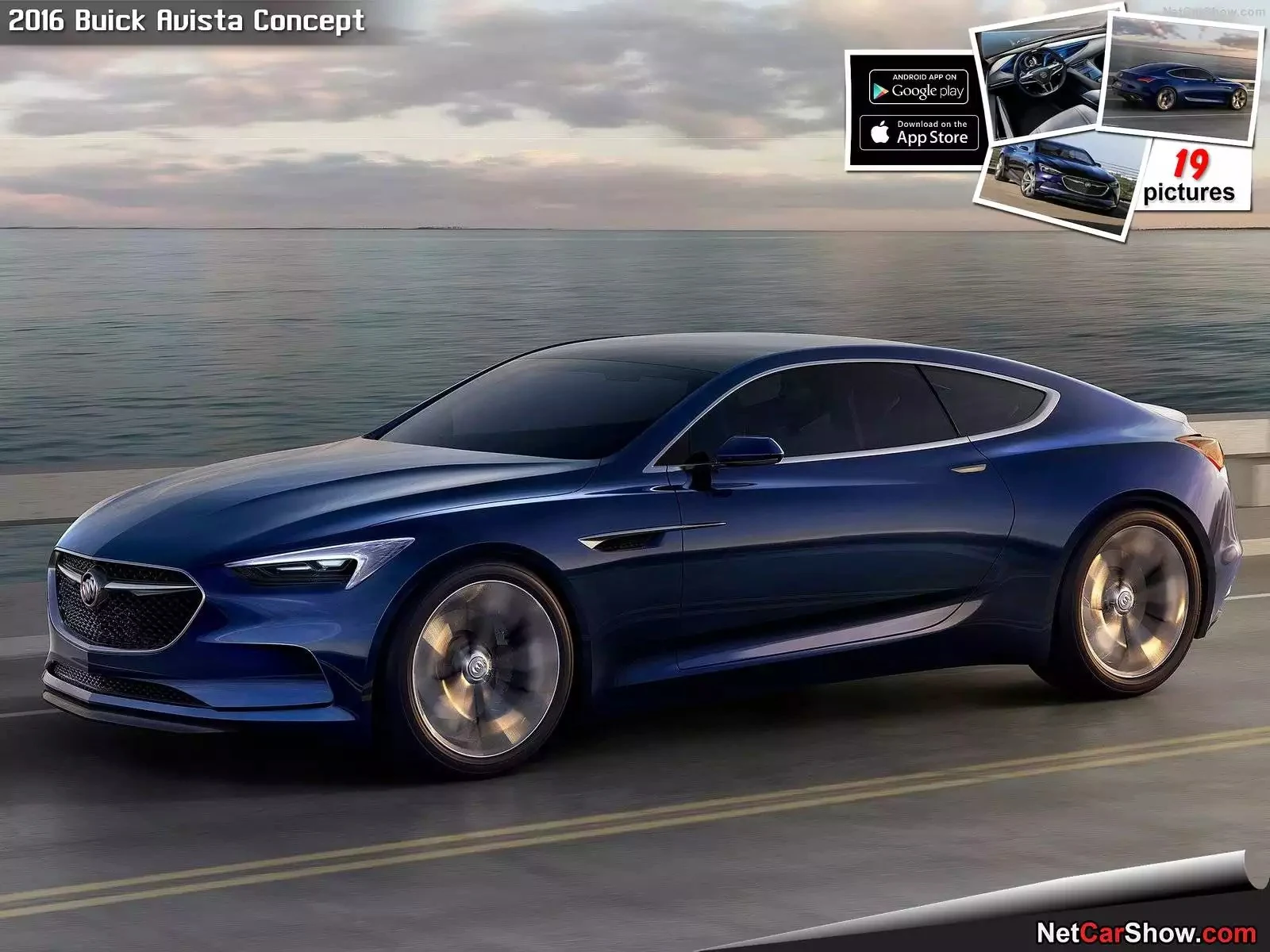 Hình ảnh xe ô tô Buick Avista Concept 2016 & nội ngoại thất