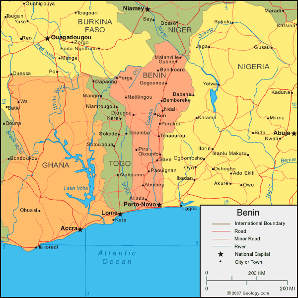 map of west african kingdoms. Day 19 - Benin - West African