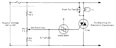 Best Electronic Crowbar Circuit Diagram for AC or DC lines