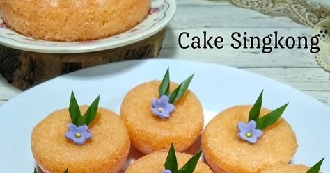Cake Singkong Kukus Tanpa Tepung