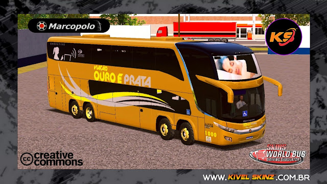 PARADISO G7 1800 DD 8X2 - VIAÇÃO OURO E PRATA GOLD (FICTÍCIA)