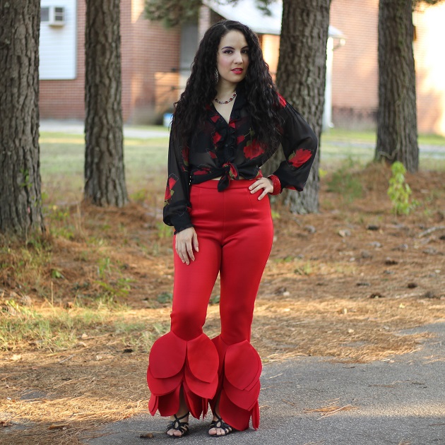 LovelyWholesale Red Pants