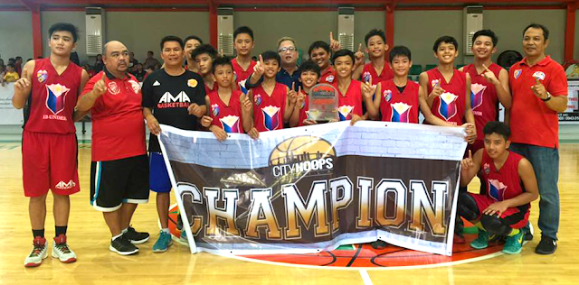 AMA Elementary Basketball Team defeats San Sebastian College