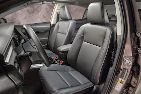 Interior view of 2015 Toyota Corolla LE Eco Premium