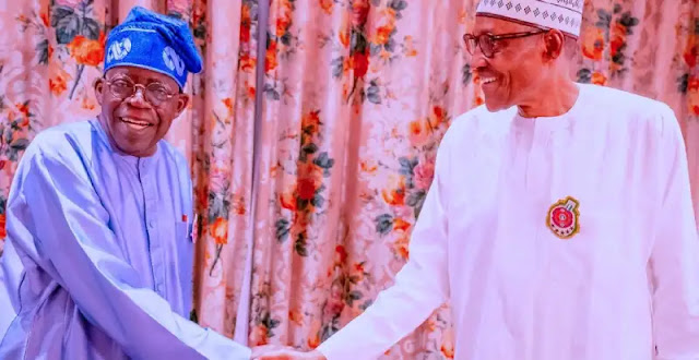 Nigerian president Tinubu and Buhari
