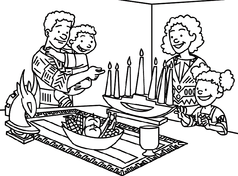 Kwanzaa Coloring Pages 9