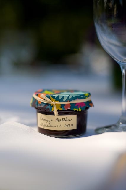 This is a photo of the first wedding favors that I created for my fellow