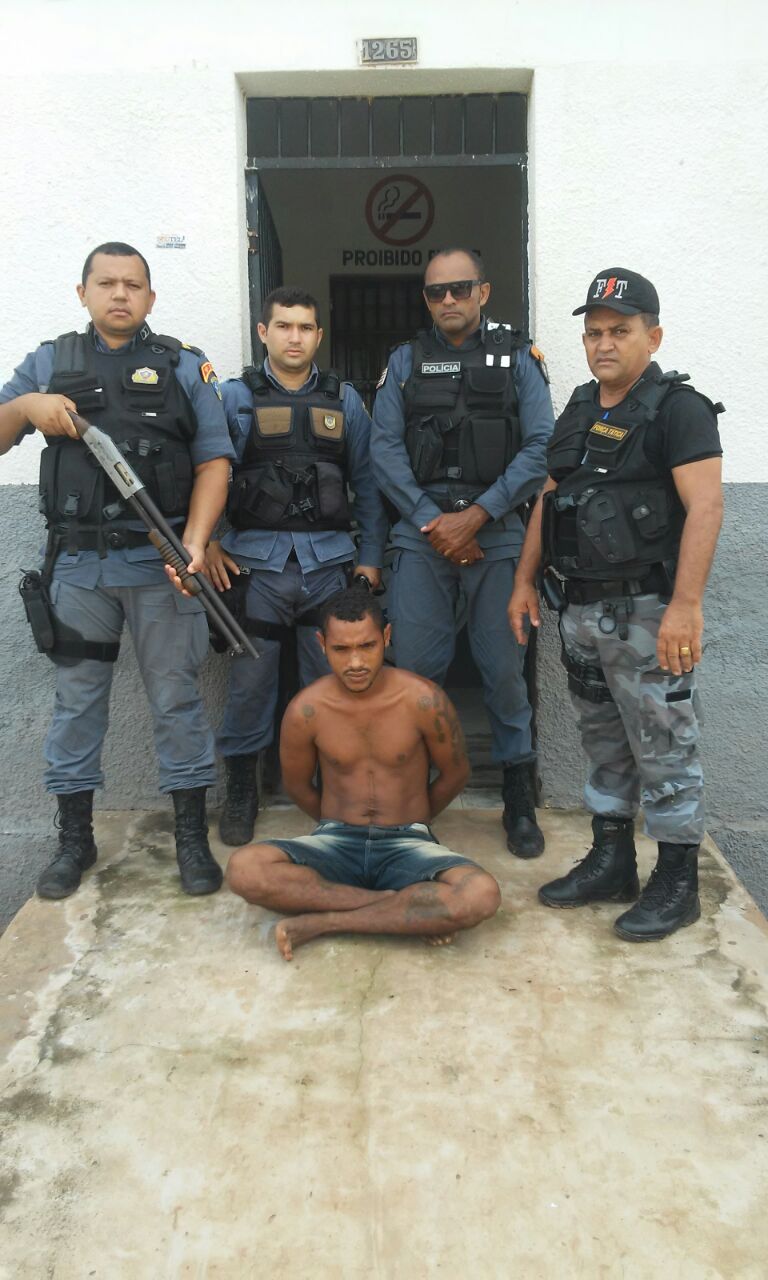Preso autor de vários crimes em Esperantinópolis