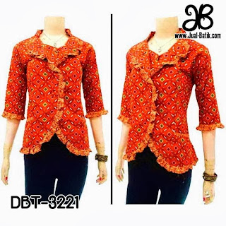 Baju Batik Kerja Wanita