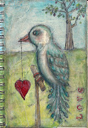 Love Bird Journal Page (love bird )