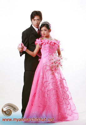 myanmar model couple