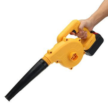21V Li-ion Blower Leaf Blower Rechargeable Battery Cordless Air Blower Power Tools