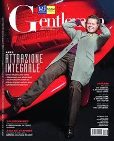 Gentlemen 166 - Novembre 2014 | ISSN 1722-2222 | CBR 96 dpi | Mensile | Uomini
Il primo mensile per gli uomini che amano la vita.
Gentleman è un mensile elegante e deciso come gli uomini di successo che ne sono i protagonisti. Un magazine esclusivo con notizie complete e rubriche di approfondimento e relax.